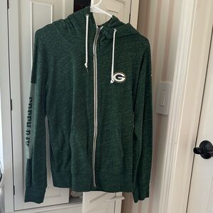 Nike Green Bay Zip-Up Hoodie Packers